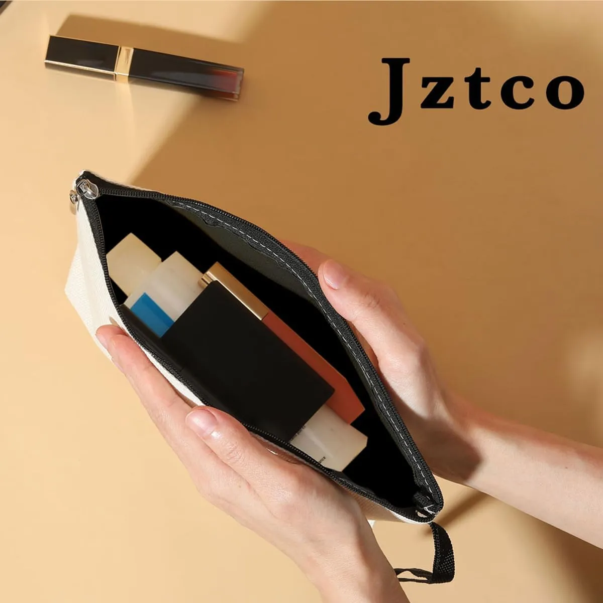 Jztco Boy Mama Makeup Bag, Baby Shower Gifts for Mom First Time, Christmas Birthday Unique Cosmetic Bag Funny Mothers Day, New Mom Gifts - Boy Mama The One Where I'm Outnumbered, Green-2