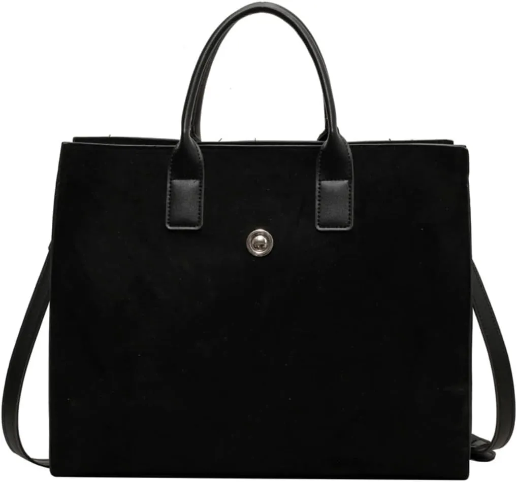 Leather Tote Bag Everything Tote Bag Work Crossbody Bags Aesthetic Designer Shoulder Bag for Women Cute