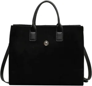 Leather Tote Bag Everything Tote Bag Work Crossbody Bags Aesthetic Designer Shoulder Bag for Women Cute