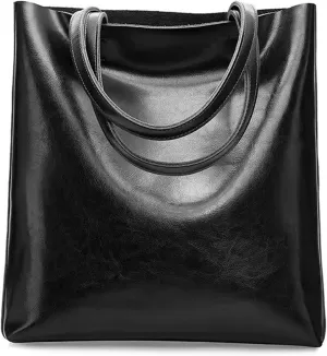 Leather Women Shoulder Bags Large Female Fashion Office Retro Bag Ladies Hand Big Bags for women