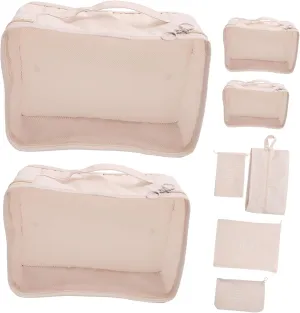 Luggage Packing Cubes for Suitcases Pcs Travel Organizers Compression Series Storage Bag Set