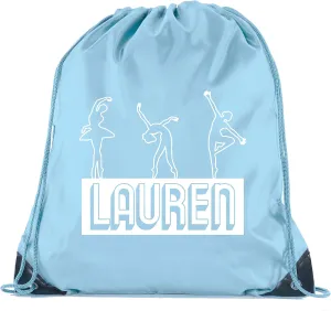 Mato & Hash Dance Backpack, Ballet Drawstring Bag, and Dance Garment Bag for Girls