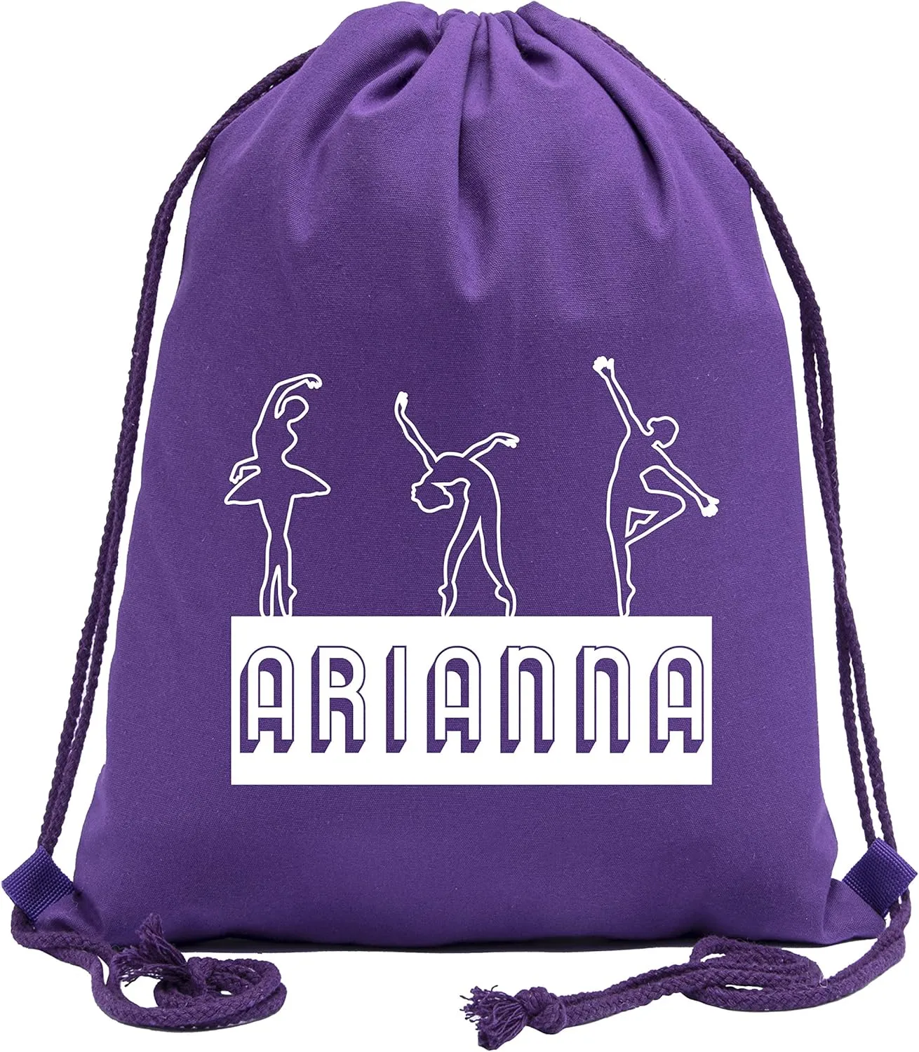 Mato & Hash Dance Backpacks for girls, Ballet Cinch Bags, Party Favor Goody Bags for Dancers