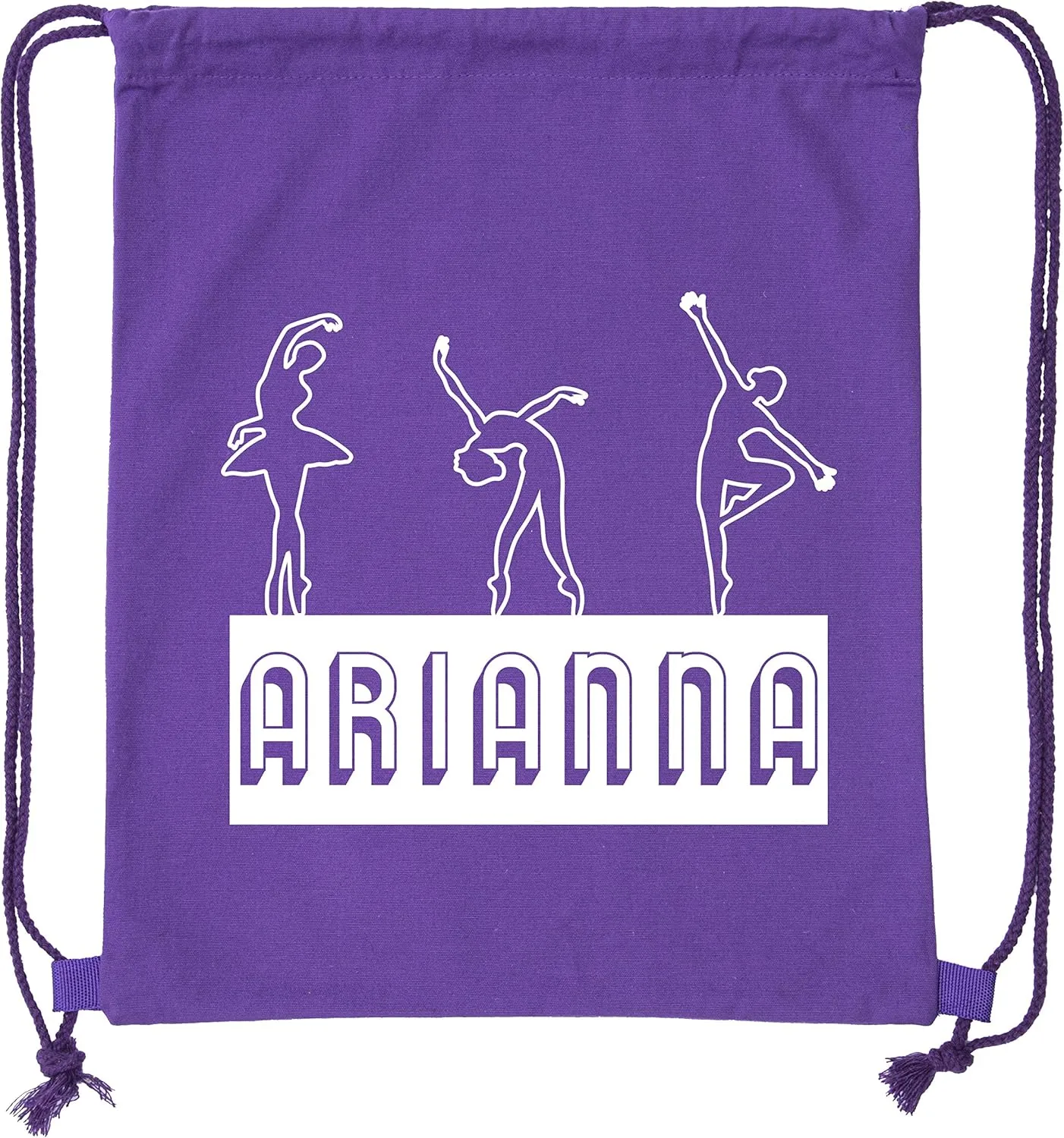 Mato & Hash Dance Backpacks for girls, Ballet Cinch Bags, Party Favor Goody Bags for Dancers