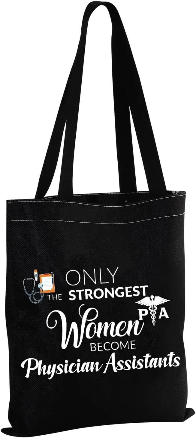MBMSO Physician Assistant Tote Bag PA Medical Gifts PA Graduation Gifts Only the Strongest Women Become Physician Assistants