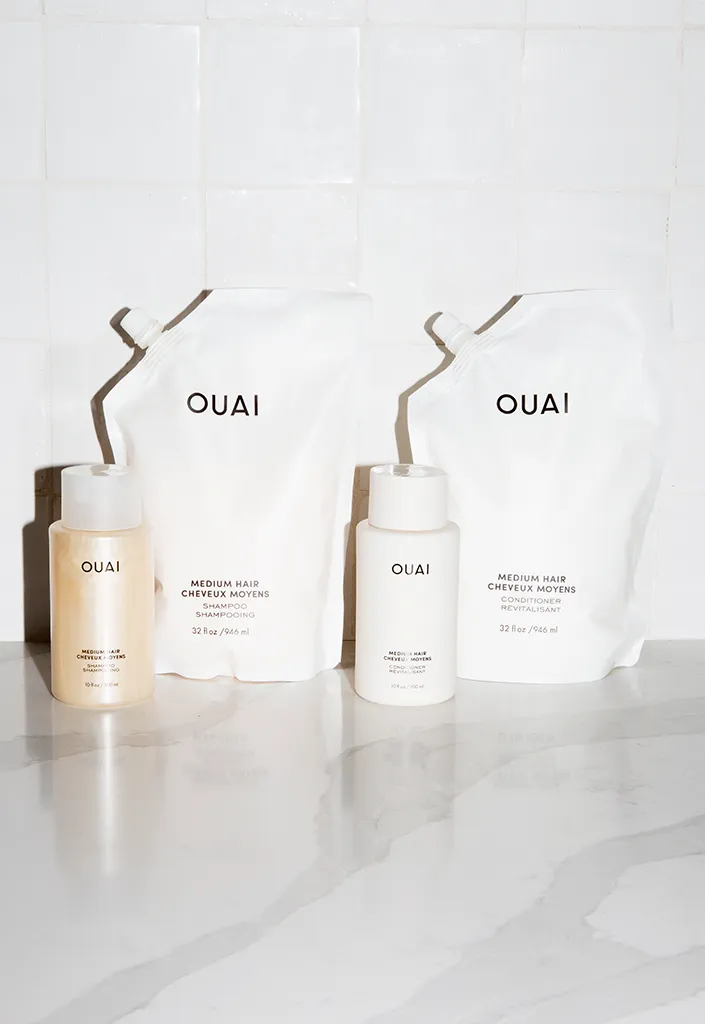 Medium Hair Shampoo Refill Pouch