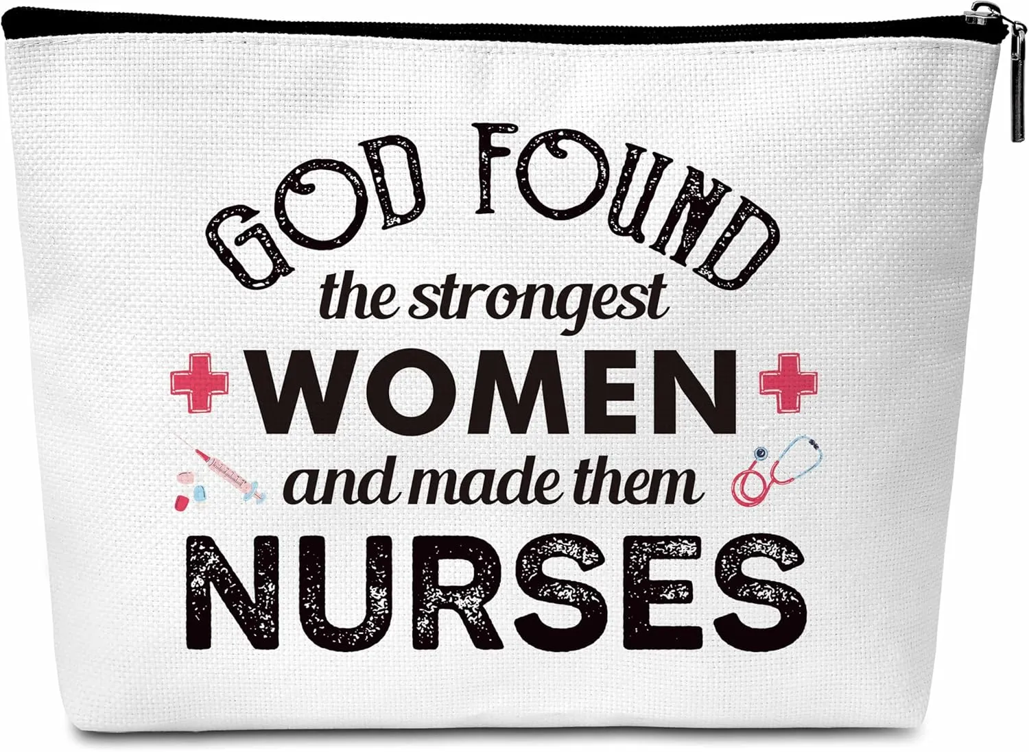 Nurse Gifts Makeup Bag for Women, Nursing Cosmetic Bag, Best Nurse Makeup Zipper Bag, Nurse Week Birthday Gift For Nurses, Nurse Student Graduation Gift, Thank You Retirement Gifts, A03