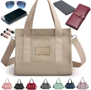 Nylon Purses for Women Tote Bags Hobo Crossbody Bags Large Work Travel Shoulder Bags Handbags Wallet Gift for Women