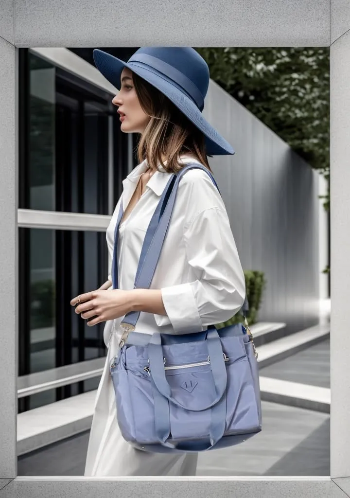 Nylon Purses for Women Tote Bags Hobo Crossbody Bags Large Work Travel Shoulder Bags Handbags Wallet Gift for Women