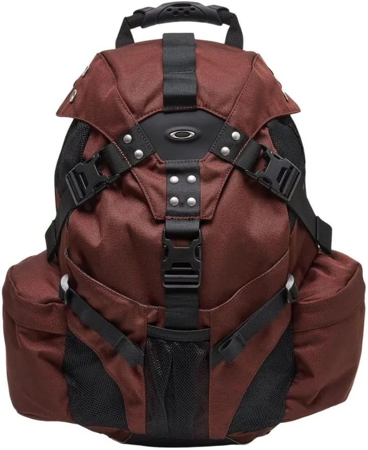 Oakley Man Icon Recycled Backpack, Brown, One Size
