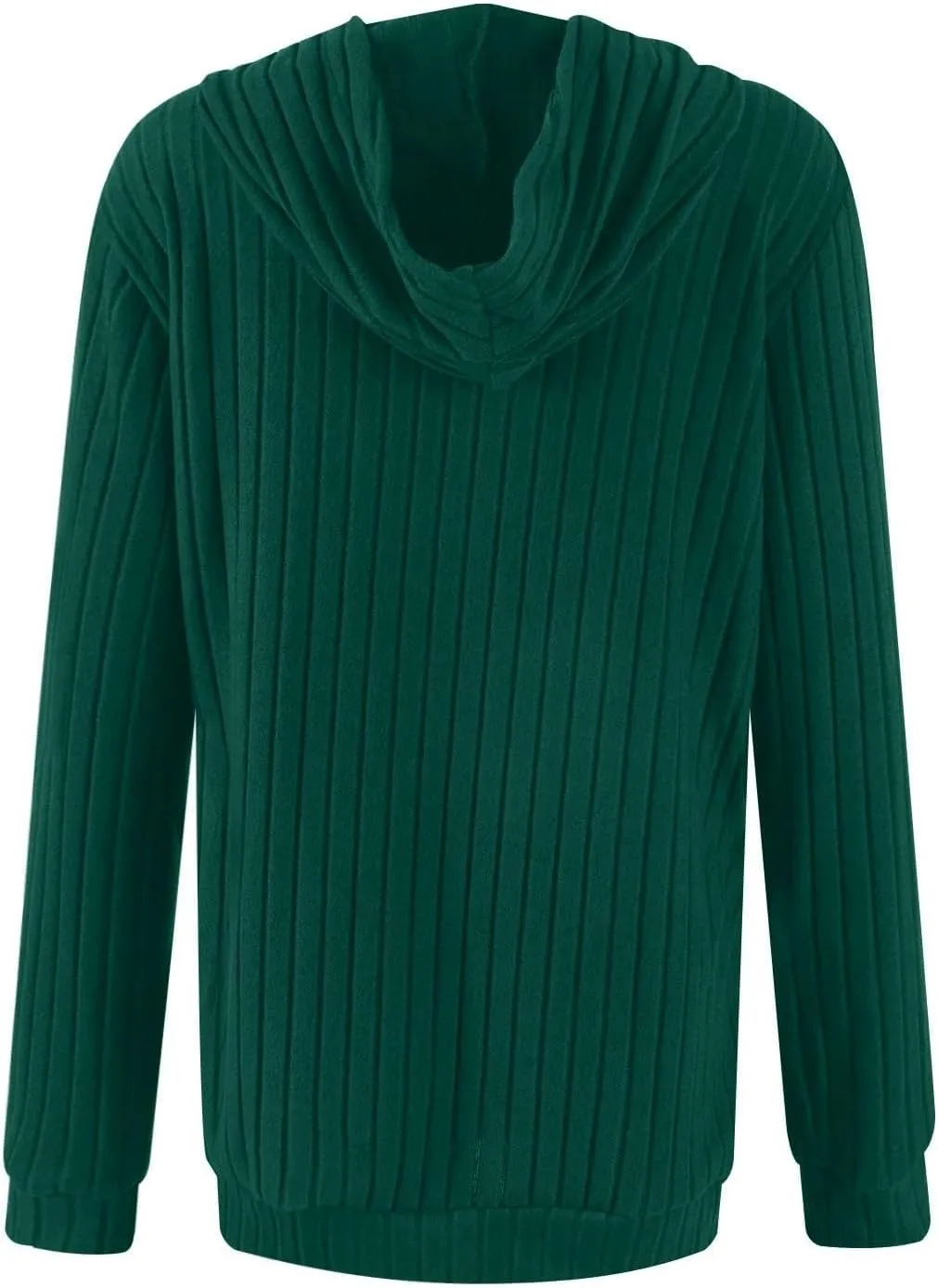 Oversized Hoodies for Women Comfy Long Sleeve Shirts Kangaroo Pocket Pullover Sweatshirts Ribbed Knit Tunic Sweaters