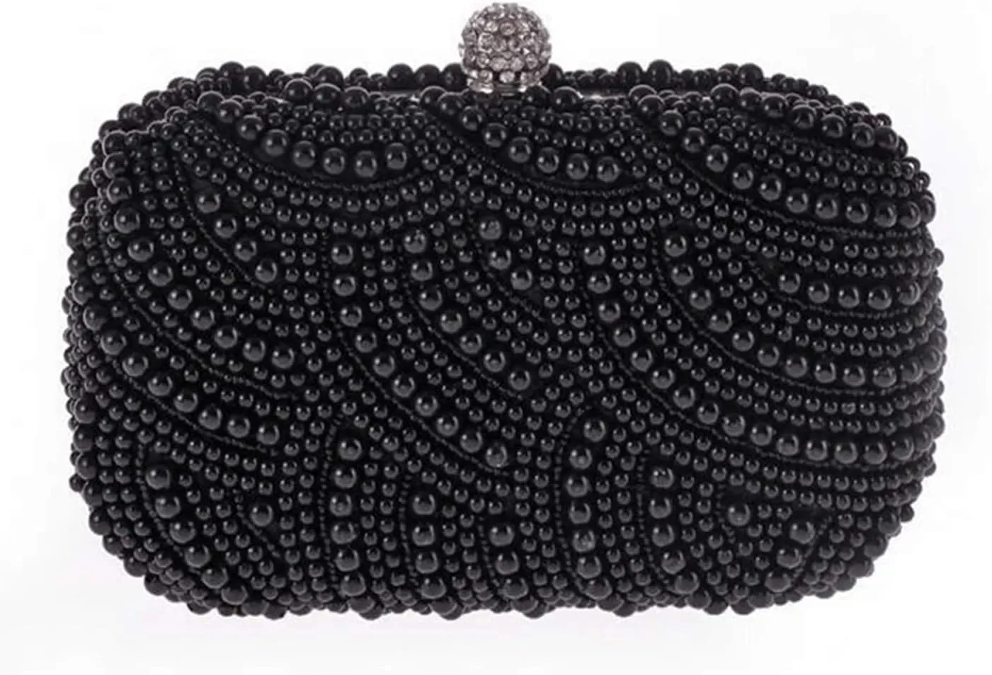 Pearl Clutch Pearl Clutch Bags Women Purse Ladies white Hand Bags Evening Bags for Party Wedding black Shoulder Bag