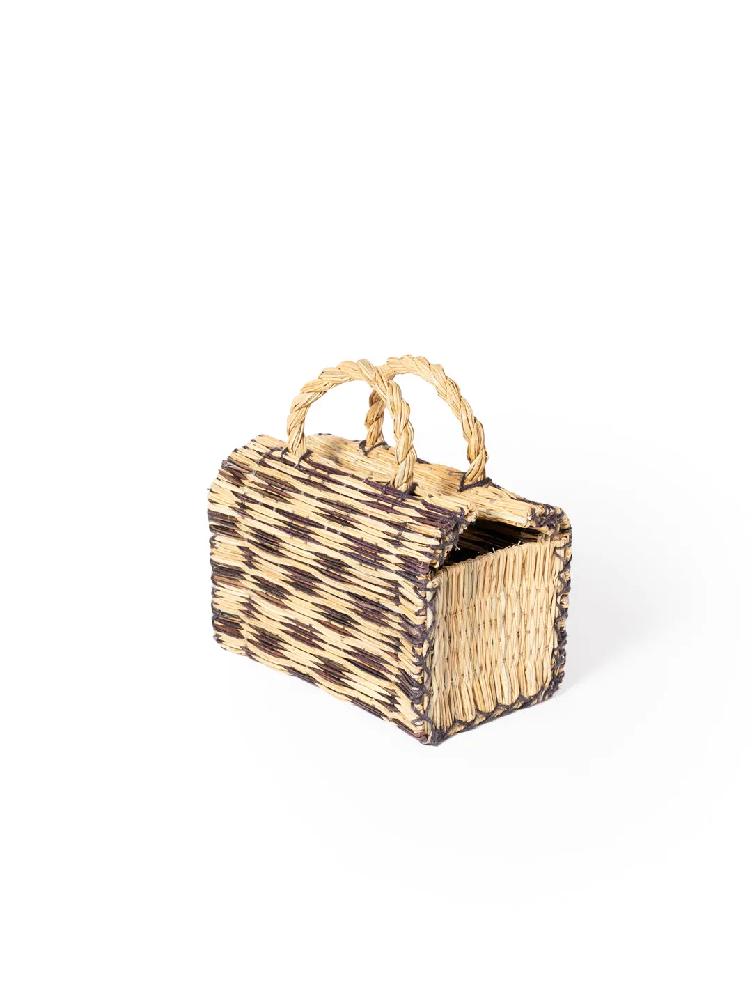 Portuguese small straw basket