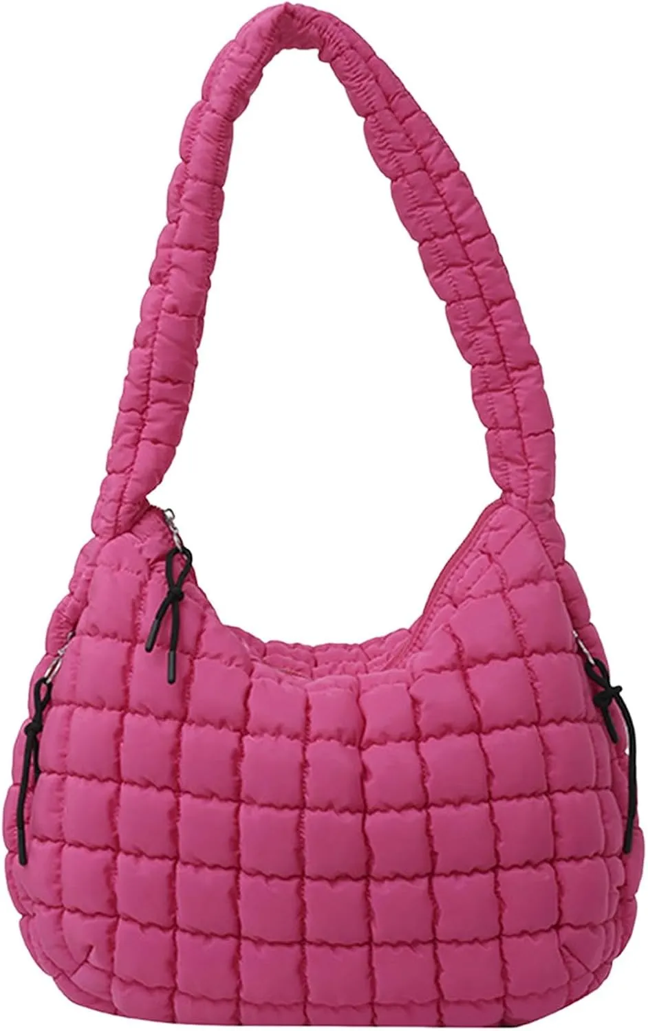 Purse Fashion Tote Top Handle Pleated Clouds Bag Fashion Shoulder Tote Dumpling Bag Large Capacity Down Cotton Armpit