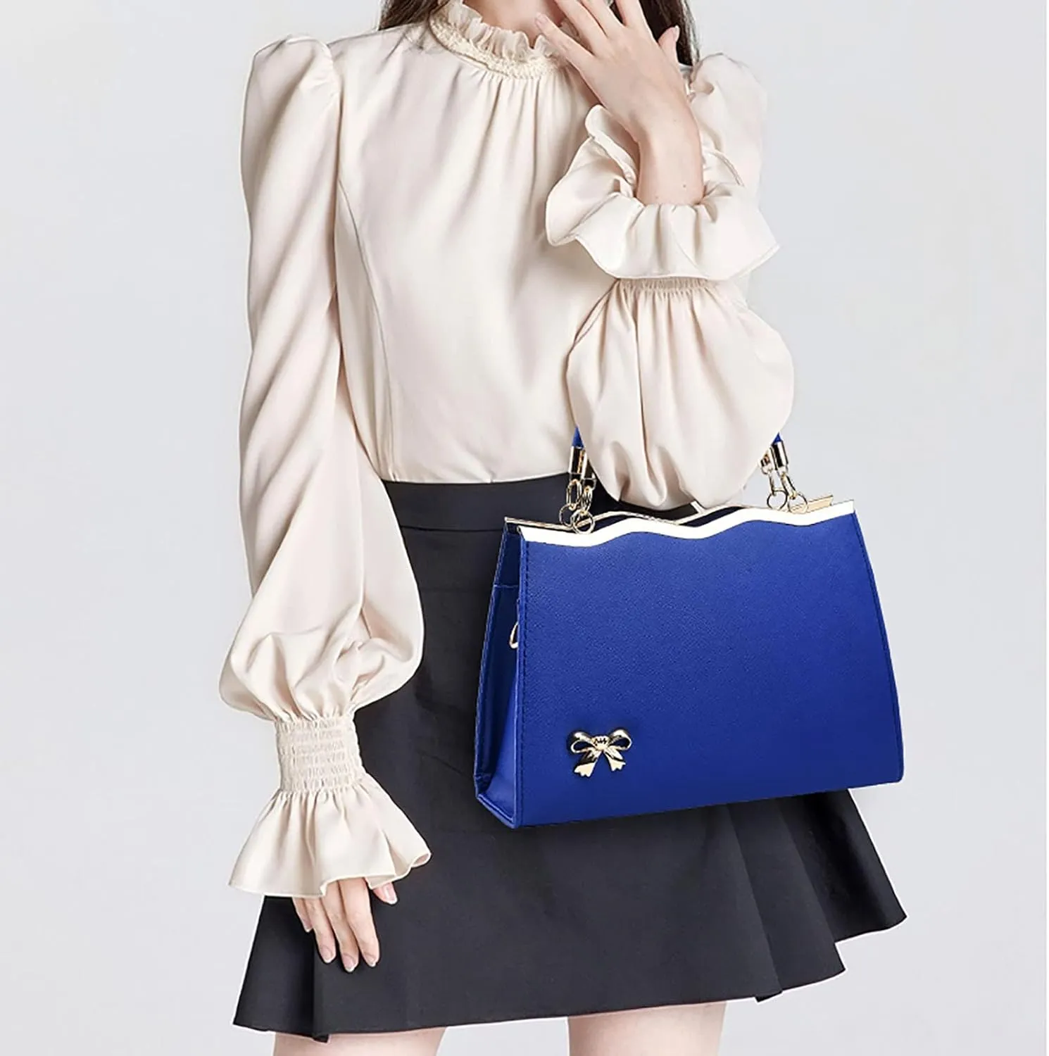 Purses and Handbags Women Bags Bags Ladies Trendy Bow Fashion Sports Messenger Shoulder Handbag