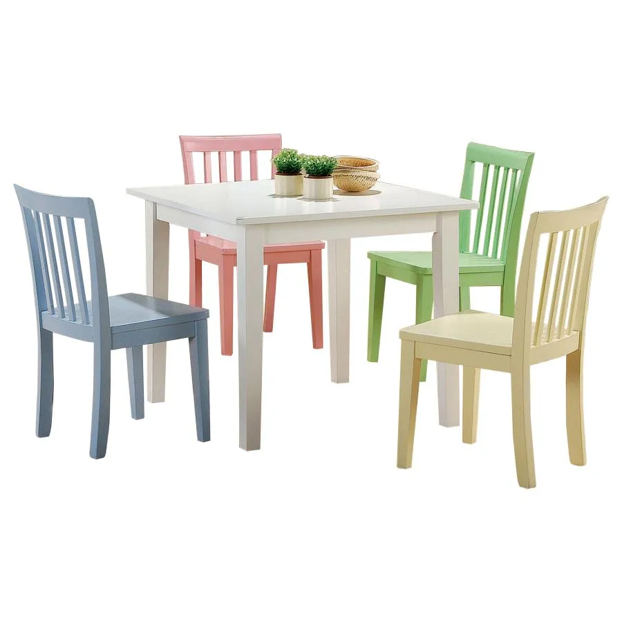 Rory 5-piece Dining Set Multi Color