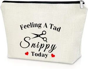 Sazuwu Hairdresser Gifts Travel Makeup Bags Cosmetic Organizer Bag for Salon & Beauty Professionals Hair Stylist Appreciation Gifts for Birthdays Christmas Graduation