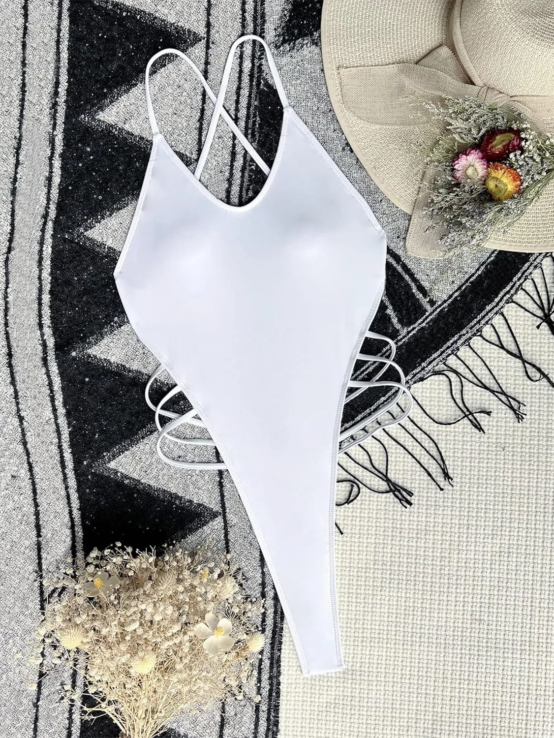 Sexy Bathing Suit Women Swimwear Thong One Piece Swimsuit