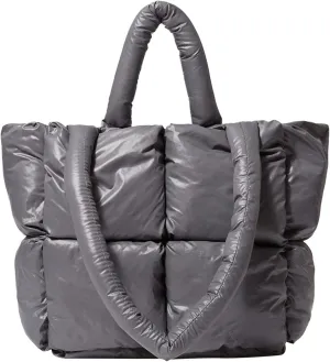 Sling Bag For Women Light Large Quilted Shoulder Bag Carryall Puffer Hobo Bag For Her Friends Travel College D