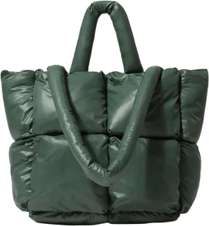 Sling Bag For Women Light Large Quilted Shoulder Bag Carryall Puffer Hobo Bag For Her Friends Travel College D