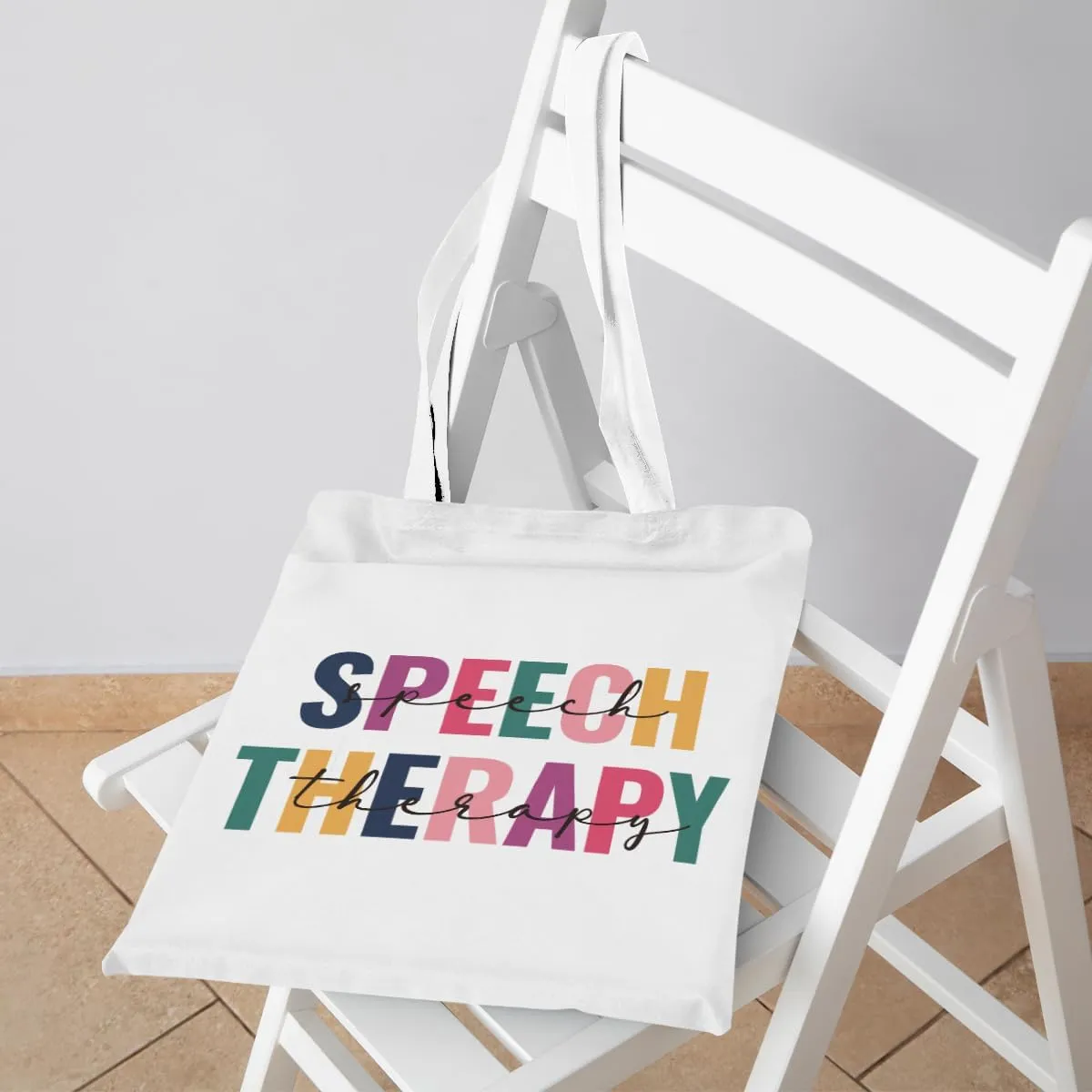 Speech Therapy Gifts SLP Tote Bag for Teacher Speech Language Pathology Beach Bag Speech Pathologist Gifts