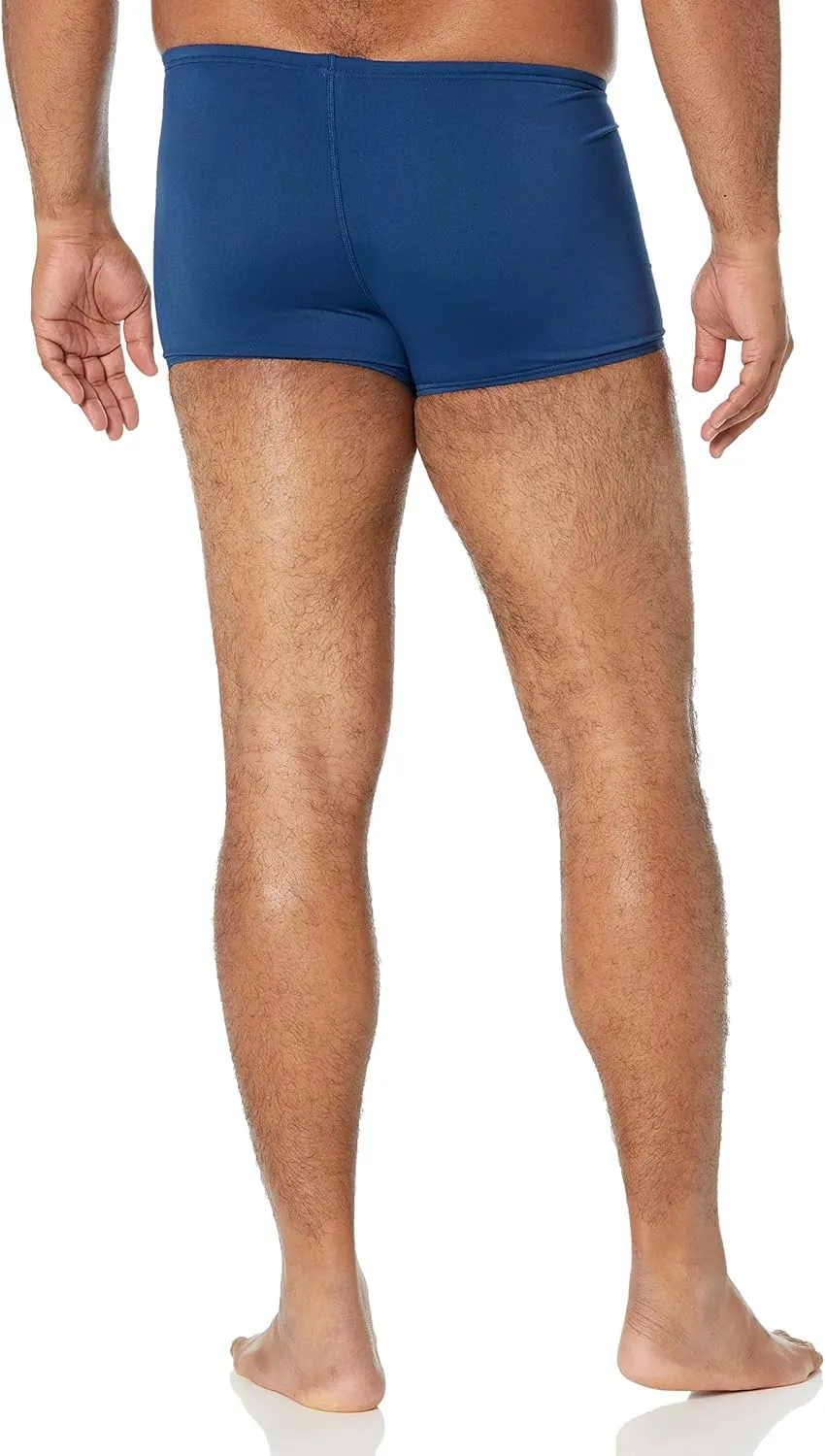 Speedo Men's Swimsuit Square Leg Endurance  Solid