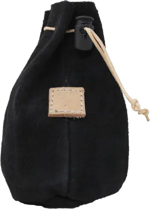 Suede Leather Renaissance Cosplay Costume Gift Trinket Jewelry Draw String Pouch 18AA02
