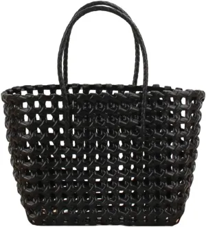 Summer Woven Beach Bag for Women - Washable Cute Jelly Plastic Hobo Shoulder Travel Bag for Sports Beach 2024
