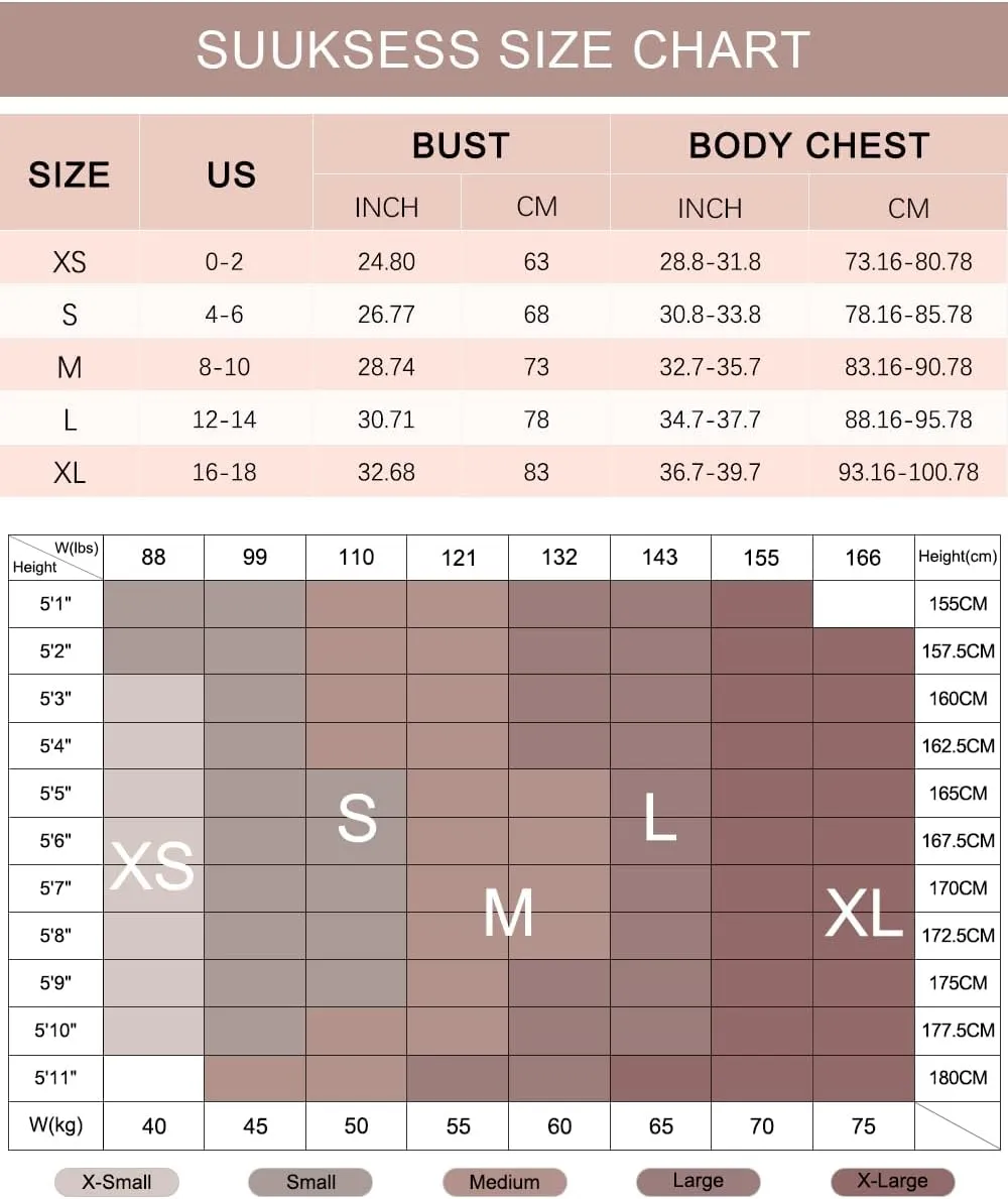 SUUKSESS Women Sexy V Neck V Back Tank Top Summer Sleeveless Going Out Double Lined Basic Tops