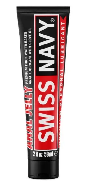 Swiss Navy Water Base w/Clove Anal Jelly 2oz