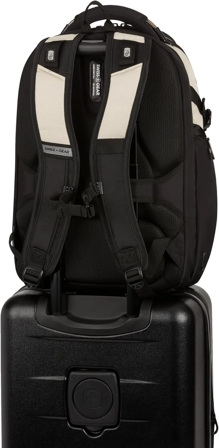 SwissGear Endure Scansmart Laptop Backpack, Vintage Khaki, 17.75-Inch