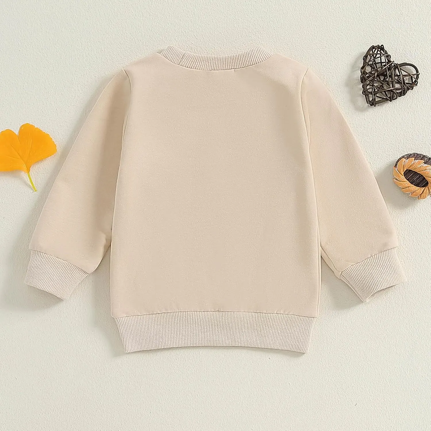 Toddler Baby Boy Sweatshirts Letter Embroidered Long Sleeve Baby Pullovers Tops Infant Fall Winter Casual Tops