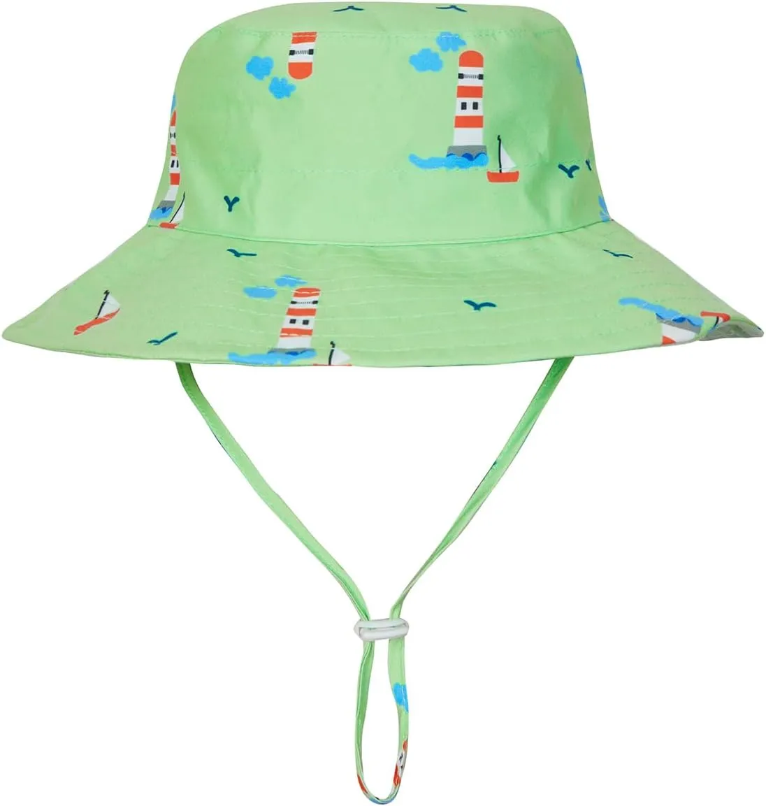 Toddlers and Baby Boys' 3-Piece Swimsuit Trunk and Rashguard Sun Hat Set