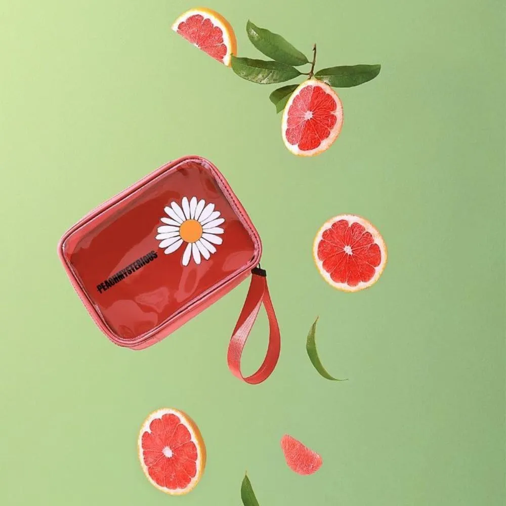 Toiletry Bag for Women Men, Makeup Cosmetic Bag Travel Organizer Travel Bag (Red)