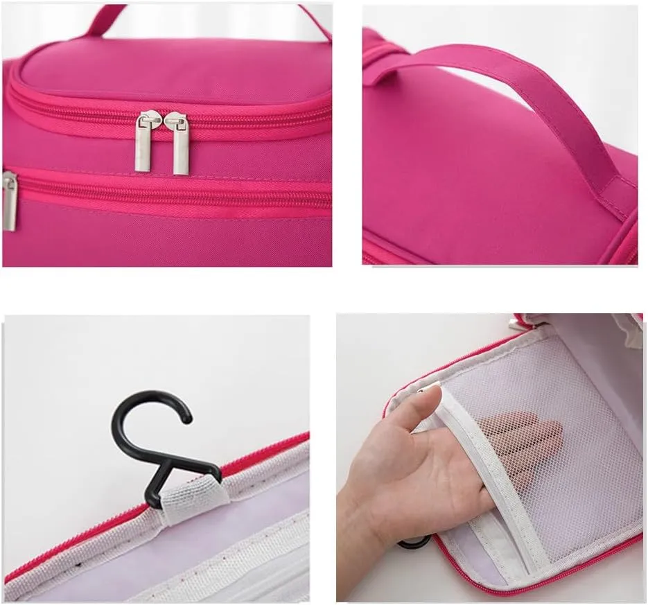 Toiletry Bag for Women Men,Travel Organizer Travel Bag Large Capacity Tote Bag Handbag (nave blue)