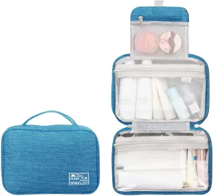 Toiletry Bag Set for Women s for Accessories Bag Makeup Toiletry Water- Shampoo ContainerToiletries Full Sized with Hanging Travel Organizer Hook Cosmetic Bag Travel Bag Cosmetic Bag