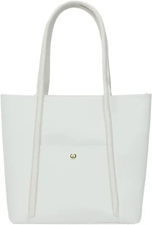 Tote Bag For Women Elegant Leather Solid Color Shoulder Bag Zipper Plus Large Bag Hand Bag For Travel Essential X