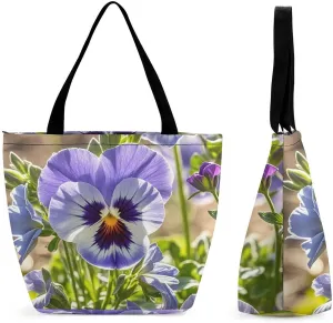 Tote Bag for Women Grocery Bag Red Heads Cranes Foldable Shopping Bags Reusable Large Tote Bag