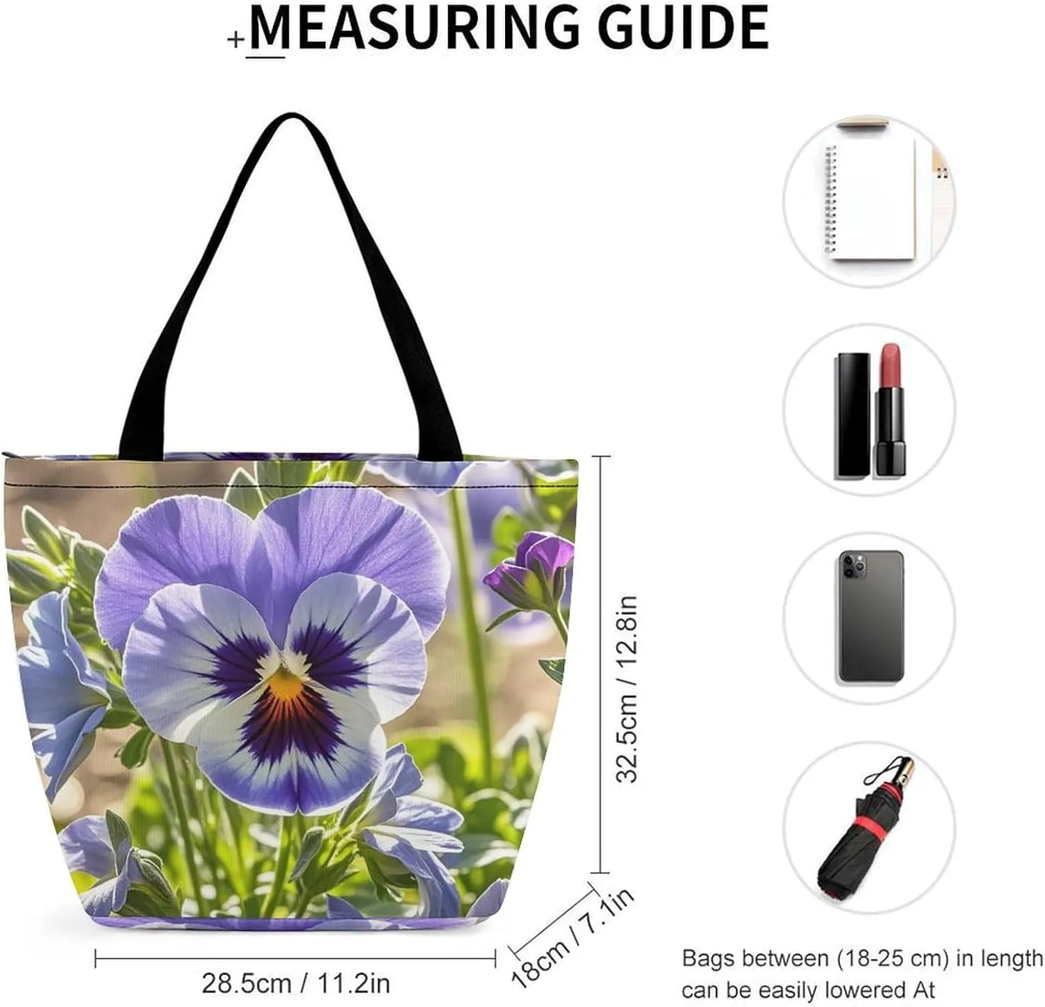 Tote Bag for Women Grocery Bag Red Heads Cranes Foldable Shopping Bags Reusable Large Tote Bag