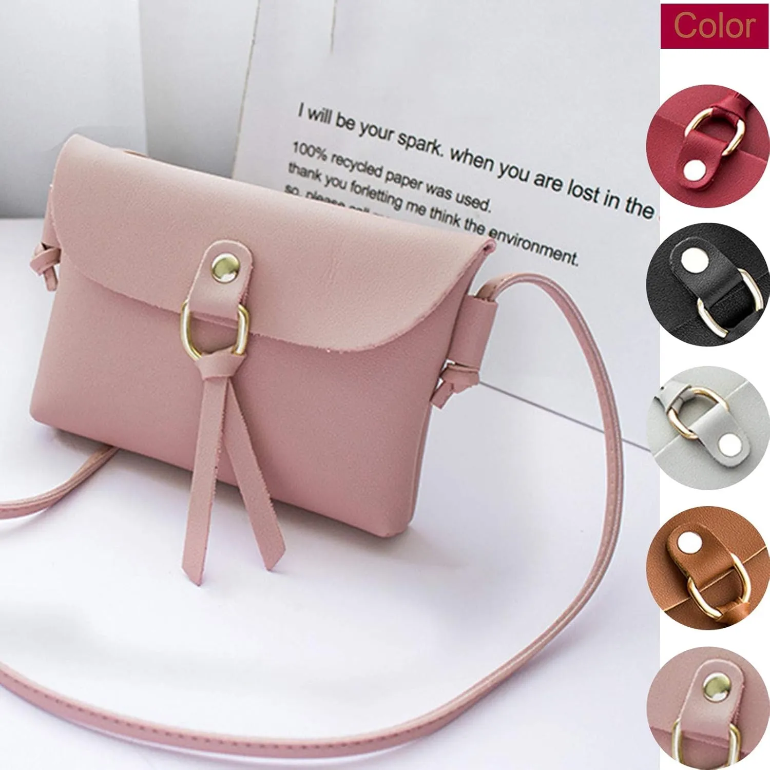 Tote Bag For Women Mini Tassels Square Cross Body Bags Solid Cover Telephone Shoulder Bag For Shopping Travel M