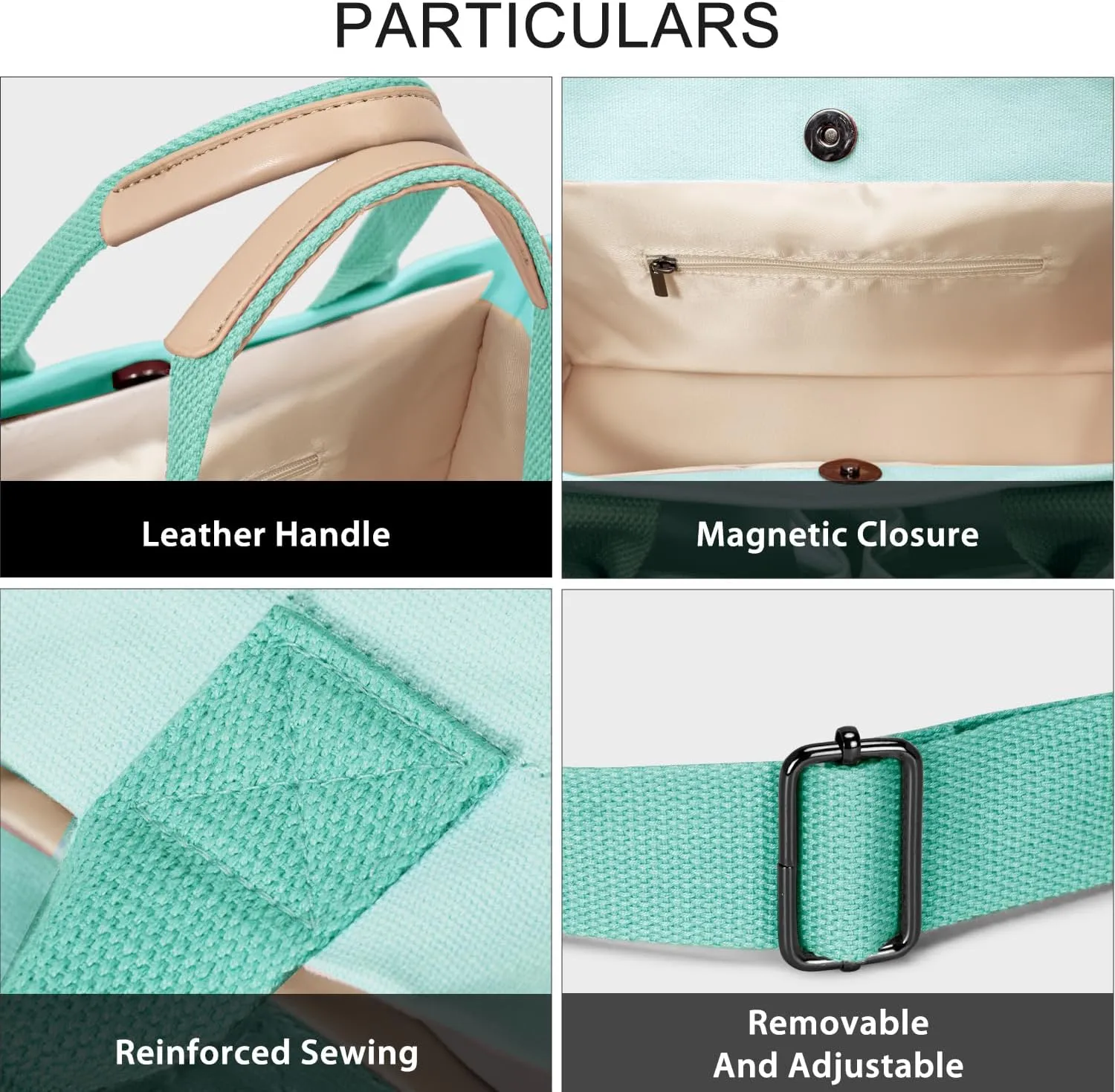 Tote Bags for Women Canvas Tote Purse Crossbody Bags with Pockets Top Handle Shoulder Handbags Satchel Bags for Women