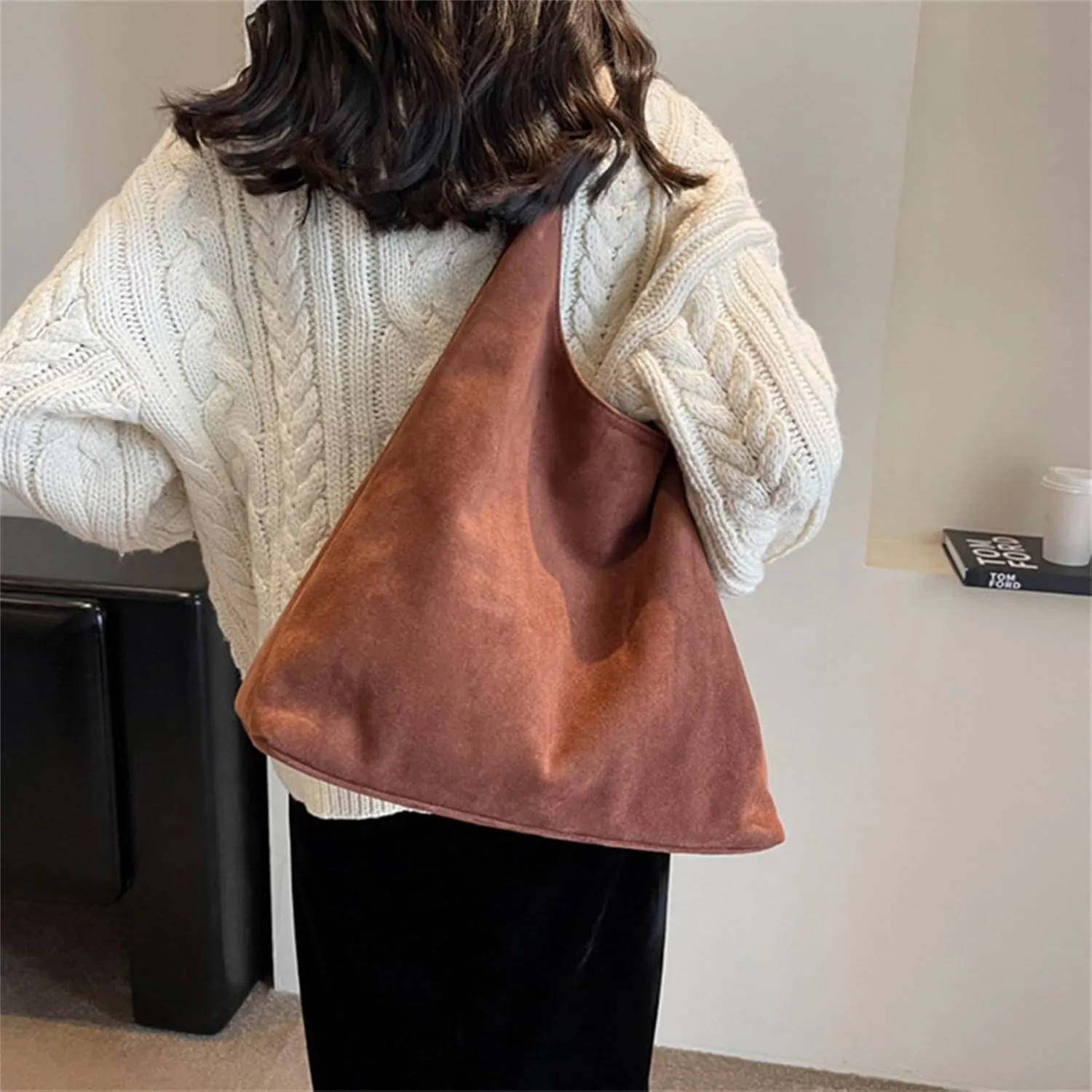 Tote Bags for Women Work Bags Slouchy Bag brown tote bag hobo bags for women Handbag Office Tote Handbag