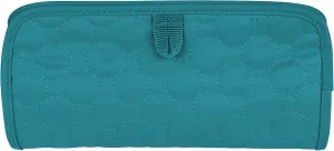 Travelon Jewelry and Cosmetic Clutch, Jade Quilted, One Size
