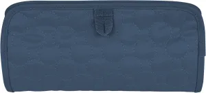 Travelon Jewelry and Cosmetic Clutch Quilted, Steel Blue Quilted, One Size