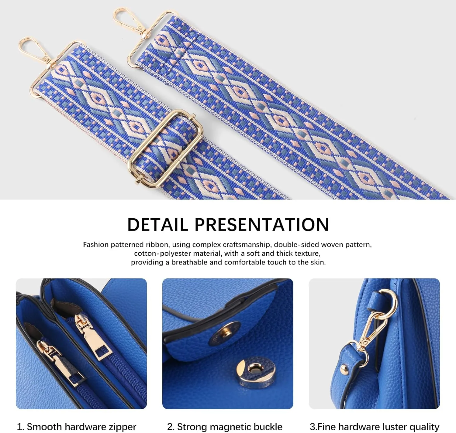 Vegan Leather Hobo Purses, Crossbody Bags for Women, Shoulder Handbags with Wide Strap