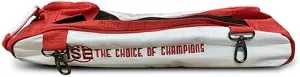 Vise Shoe Bag Add On 3 Ball Roller Bowling Bags - White/Red