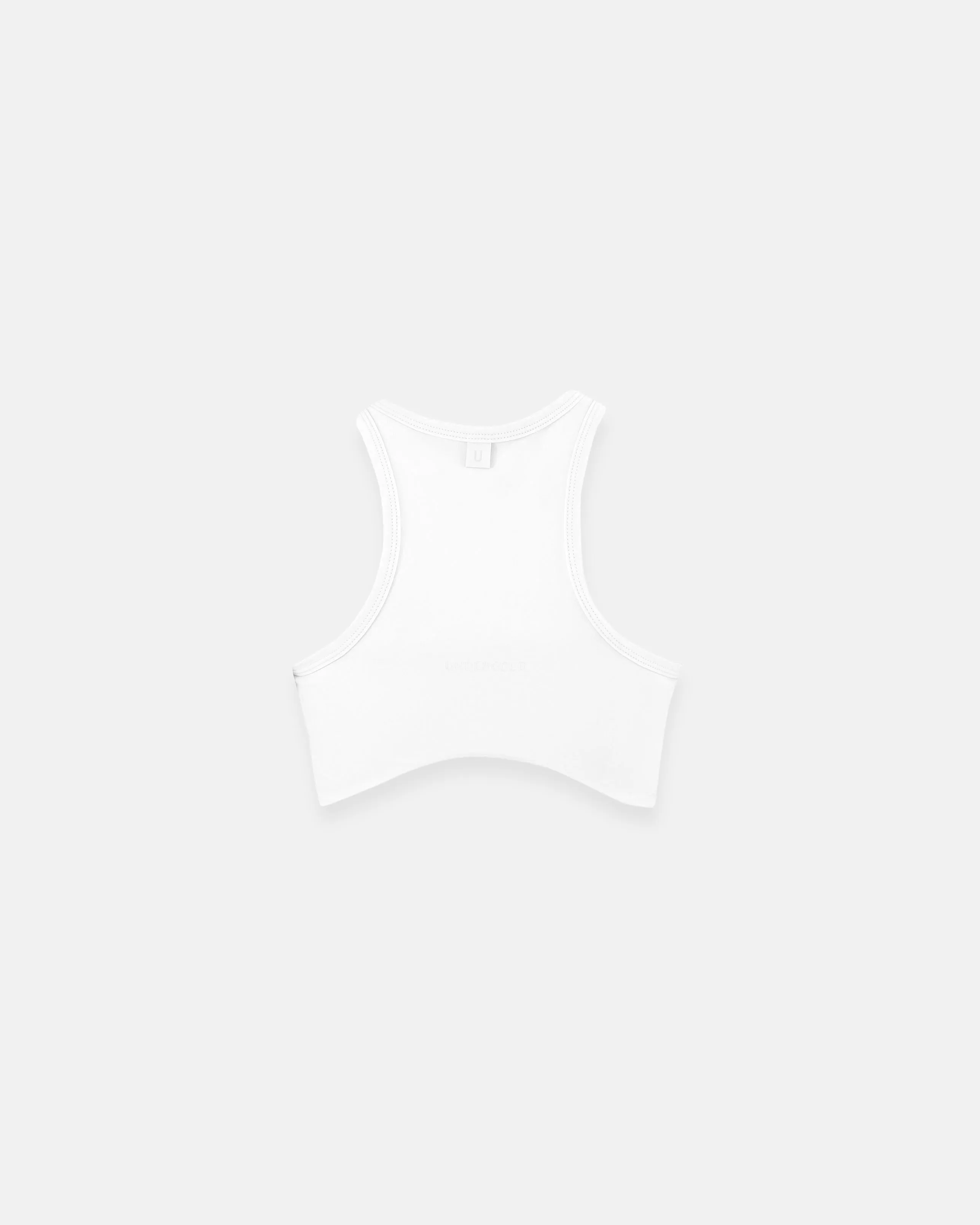 W Basics Halter Top White