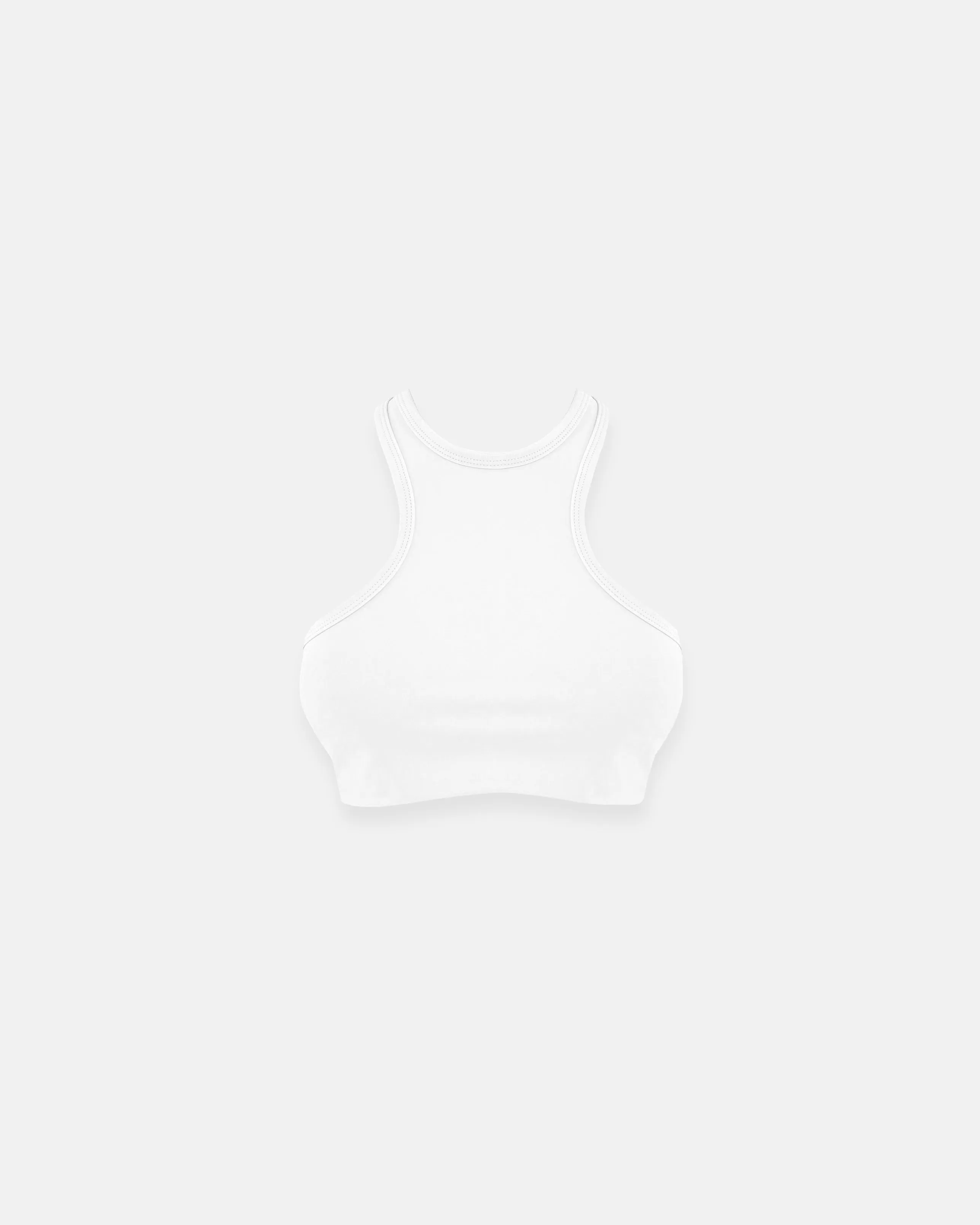 W Basics Halter Top White