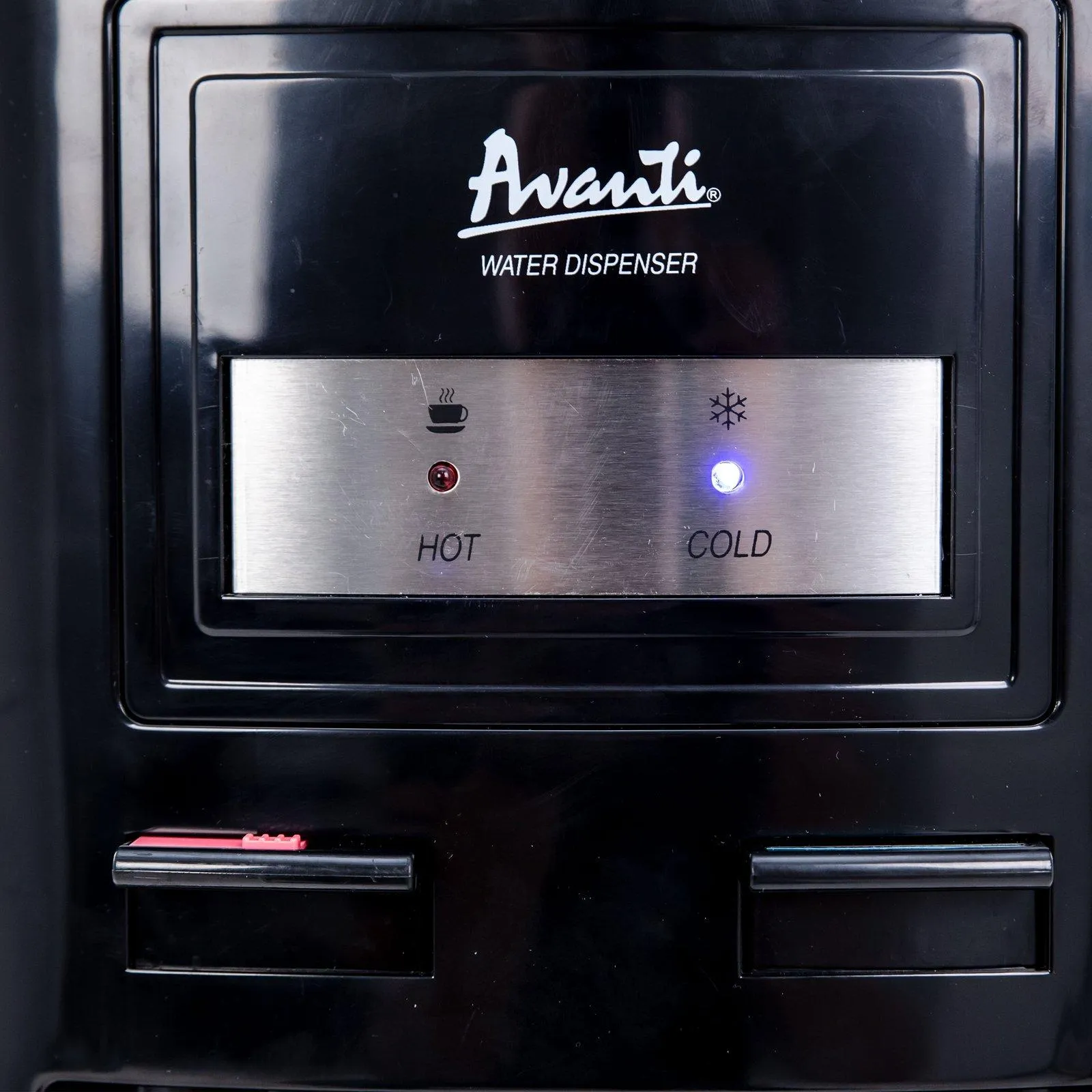 WDC760I3S Avanti Hot and Cold Water Dispenser - Stainless Steel / 3 Gallons or 5 Gallons