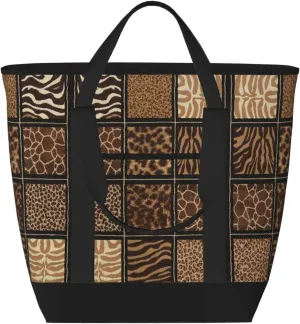 Wild Zoo Women's tote bags and reusable women's beach bags are suitable for travel insulation and cooling bags.